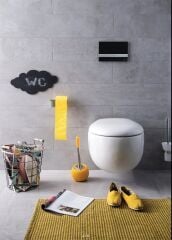 VitrA 5885B401-0559 Memoria Asma Klozet Mat Beyaz + Klozet Kapağı