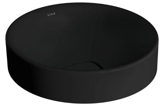 Vitra 7532B083-1398 Metropole  Çanak Lavabo 40 cm M.Siyah