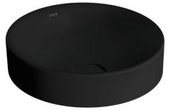 Vitra 7532B083-1398 Metropole  Çanak Lavabo 40 cm M.Siyah