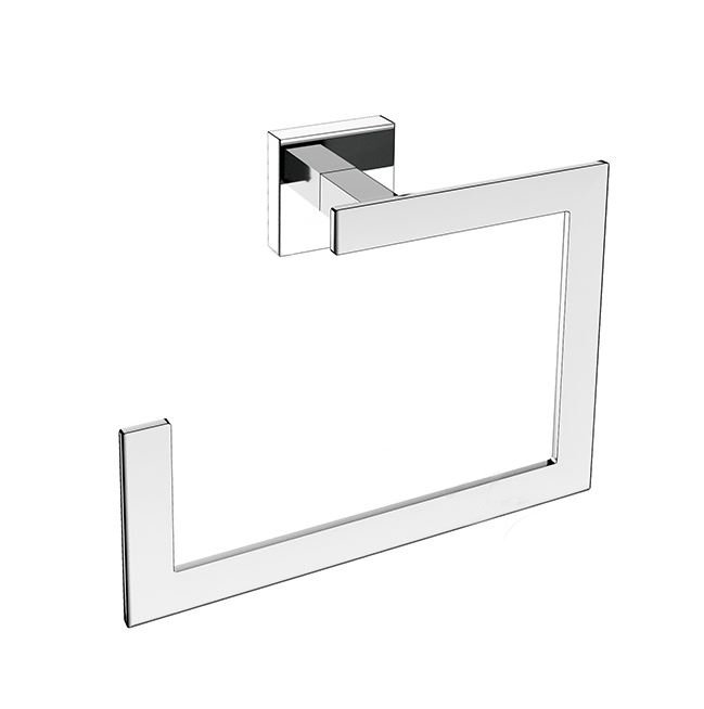 Dekor Banyo Corner Lux Halka Havluluk Krom