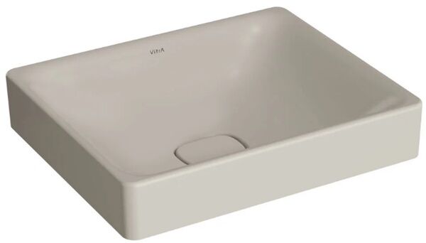 Vitra 7534B020-1398 Metropole Dikdörtgen Çanak Lavabo 50 cm M.Bej