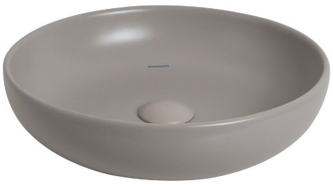 Smanni Nunki Çanak Lavabo Tezgah Üstü 45 cm  Mat Sahra