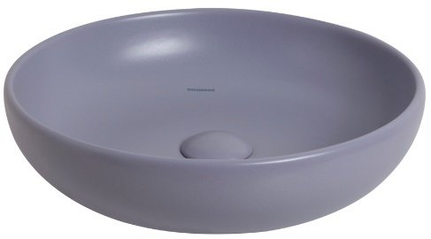 Smanni Nunki Çanak Lavabo Tezgah Üstü 45 cm  Mat Leylak