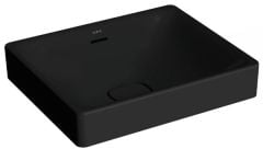 Vitra 7534B083-0673 Metropole Dikdörtgen Çanak Lavabo 50 cm M.Siyah