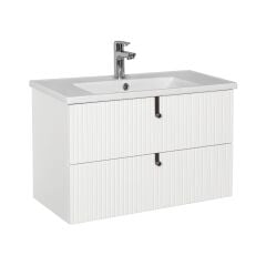 Lineart Verti 65cm Lavabo Dolabı + Dolaplı Ayna