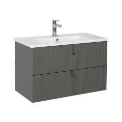 Lineart Verti 65cm Lavabo Dolabı + Dolaplı Ayna