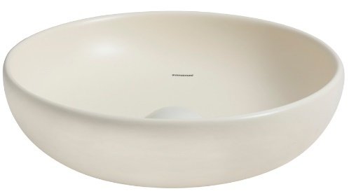 Smanni Nunki Çanak Lavabo Tezgah Üstü 45 cm  Mat vanilya