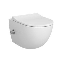 Vitra 7748B003-1684 Sento Rim-Ex Kanalsız Asma Klozet, Entegre Ara Musluklu