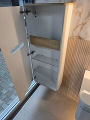Vitra 65987 Sento Lavabo Dolabı 100 Cm,Mat Açık Gri - Teşhir