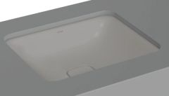 VitrA 7534B076-1083 Metropole Dikdörtgen Tezgah Altı Lavabo,50 cm,M.Taş Gri