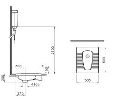 Vitra 5952l003-0054 Arkitekt Helataşı Parlak Beyaz