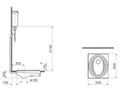 Vitra 5950l003-0054 Arkitekt Helataşı Güneş Form Parlak Beyaz