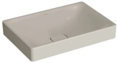 Vitra 7535B020-1398 Metropole Dikdörtgen Çanak Lavabo 60 cm M.Bej