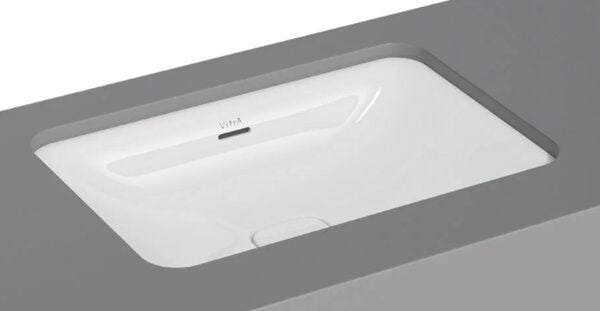 VitrA 7535B003-1082 Metropole Dikdörtgen Tezgah Altı Lavabo,60 cm, Beyaz