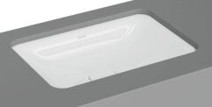 VitrA 7535B003-1083 Metropole Dikdörtgen Tezgah Altı Lavabo,60 cm, Beyaz