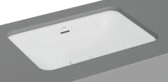 VitrA 7535B001-1082 Metropole Dikdörtgen Tezgah Altı Lavabo,60 cm,M.Beyaz