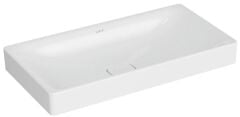 Vitra 7536B003-1398 Metropole Dikdörtgen Çanak Lavabo 80 cm Beyaz