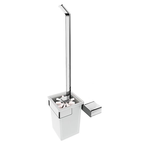 Dekor Banyo SS304 Klozet Fırçası Krom