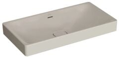 Vitra 7536B020-0673 Metropole Dikdörtgen Çanak Lavabo 80 cm M.Bej