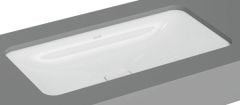 VitrA 7536B003-1083 Metropole Dikdörtgen Tezgah Altı Lavabo,80 cm, Beyaz