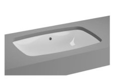 VitrA 5668B003-1082 Metropole Tezgah Altı Lavabo 57 cm Parlak Beyaz