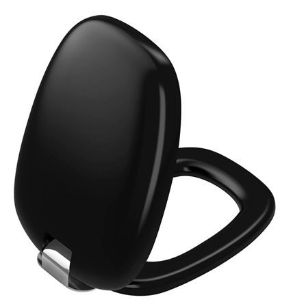 Vitra 126-483-009 Plural Klozet Kapağı Mat Siyah Yavaş Kapanır