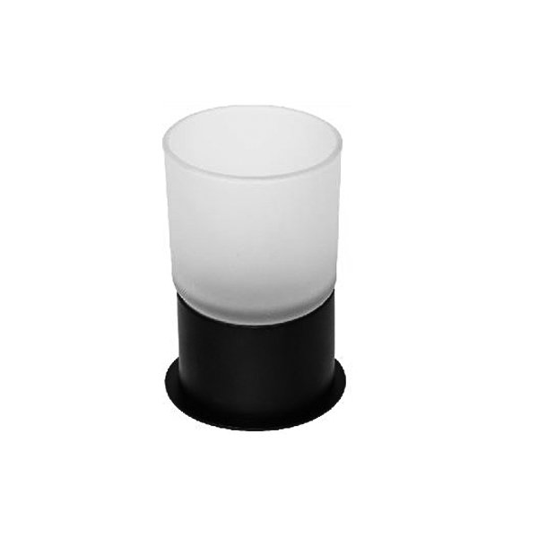 Dekor Banyo SS304 Black Tezgah Üstü Diş Fırçalık Mat Siyah