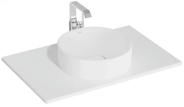 Vitra 7546B001-1826 Metropole  Seramik Tezgah 80 Cm,M.Beyaz