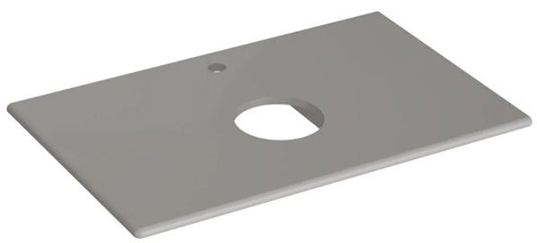 Vitra 7546B076-1826 Metropole  Seramik Tezgah 80 Cm,M.Taş Gri