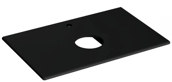 Vitra 7546B083-1826 Metropole  Seramik Tezgah 80 Cm,M.Siyah