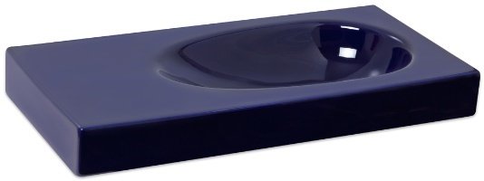 Smanni Bunda Çanak Lavabo Tezgah Üstü Lacivert  91x45 cm