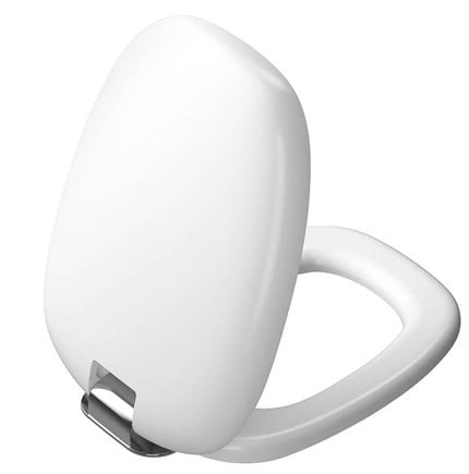 Vitra 126-401-009 Plural Klozet Kapağı Mat Beyaz Yavaş Kapanır