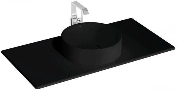 Vitra 7544B083-1826 Metropole  Seramik Tezgah 100 Cm,M.Siyah