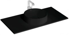 Vitra 7544B083-1826 Metropole  Seramik Tezgah 100 Cm,M.Siyah