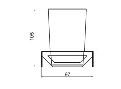 Dekor Banyo SS304 Tezgah Üstü Diş Fırçalık Bakır