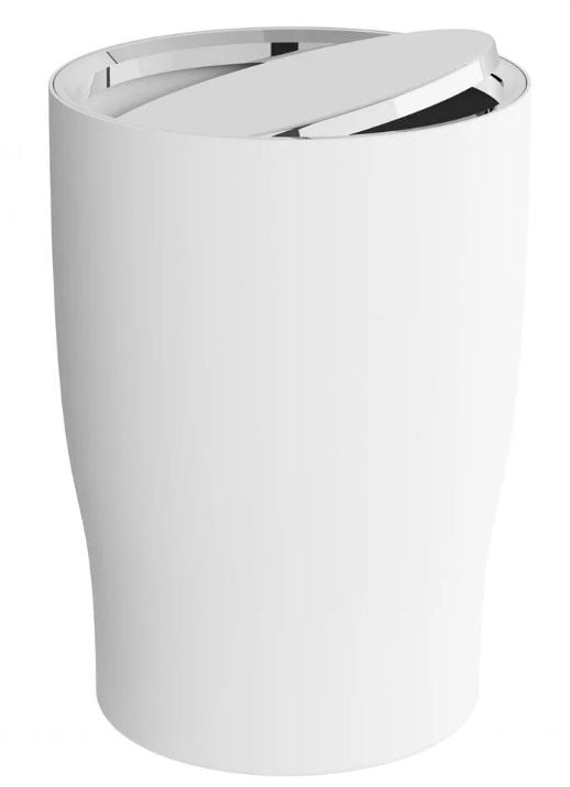 VitrA  A4430057 Eternity Çöp Kovası 3 Lt Krom-Beyaz