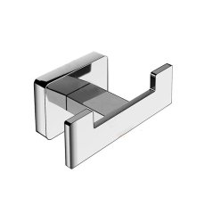 Dekor Banyo Elegancia İkili Askı Krom