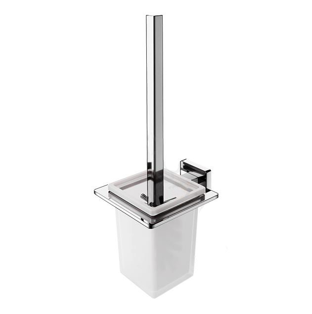 Dekor Banyo Elegancia Klozet Fırçası Krom