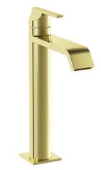 Vitra A4281474 Suit Çanak Lavabo Bataryası Soft Altın