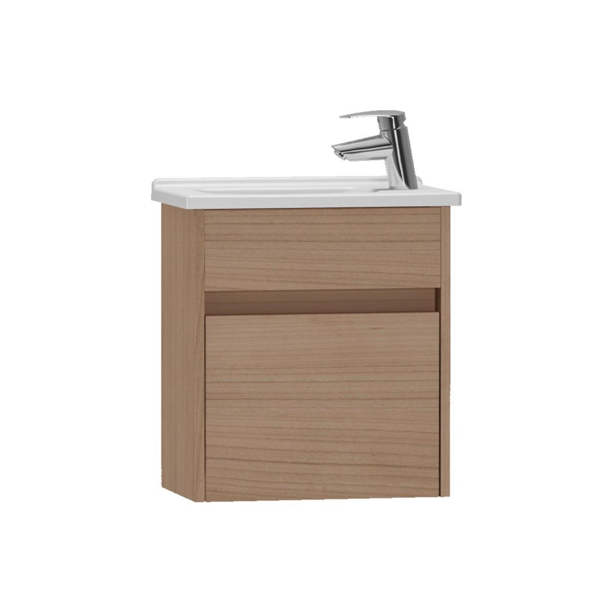 Vitra 53024 S50+ Lavabo Dolabı 45 Cm, Altın Kiraz Sol