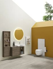 VitrA 106-003R009 Memoria Klozet Kapağı Parlak Beyaz Yavaş Kapanır