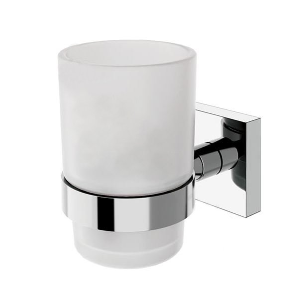 Dekor Banyo Corner Diş Fırçalık Krom