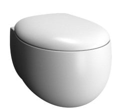 VitrA 5885B401-0559 Memoria Asma Klozet Mat Beyaz Rimex (Kanalsız)