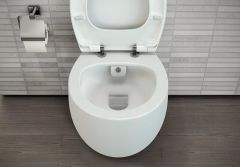 VitrA 5885B401-0559 Memoria Asma Klozet Mat Beyaz Rimex (Kanalsız)