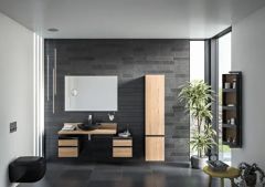 VitrA 5885B483-0559 Memoria Asma Klozet Mat Siyah Rimex (Kanalsız)