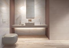 VitrA Memoria 5885B420-0559 Rim-ex Asma Klozet 54 cm Mat Bej+Kapak