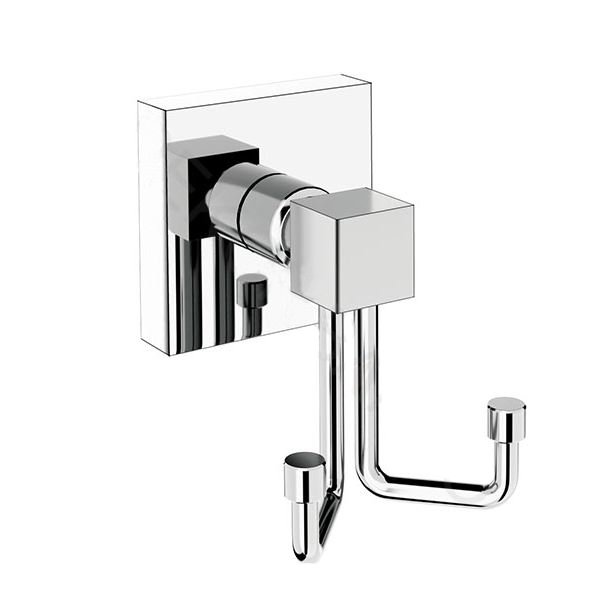 Dekor Banyo Corner İkili Askı Krom