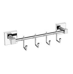 Dekor Banyo Corner Dörtlü Askı Krom
