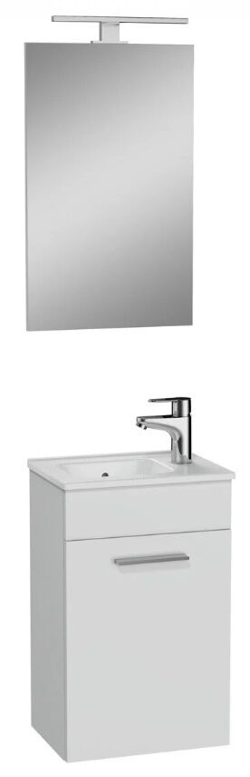 Vitra Mia 75022 Banyo Dolabı Seti 40Cm,Kapaklı P.Beyaz