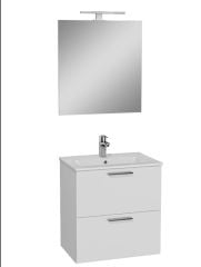 Vitra Mia 75021 Banyo Dolabı Seti 60Cm,Çekmeceli P.Beyaz